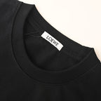 Loewe Oversized Graphic Print T-Shirt — BLACK