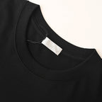 DIOR Short-Sleeve T-Shirt with Front Floral Puffy-Print Letter Logo