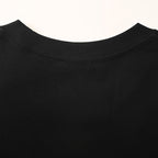 DIOR Short-Sleeve T-Shirt with Front Floral Puffy-Print Letter Logo