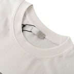 DIOR Short-Sleeve T-Shirt with Front Floral Puffy-Print Letter Logo