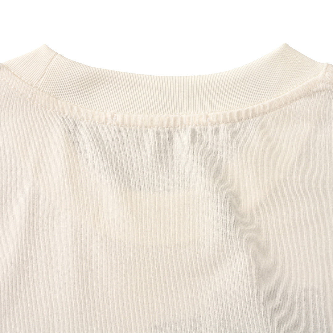 PRADA Bird's Nest Weave Embroidered T-Shirt