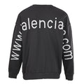 Balenciaga Unisex Oversized Logo Hoodie