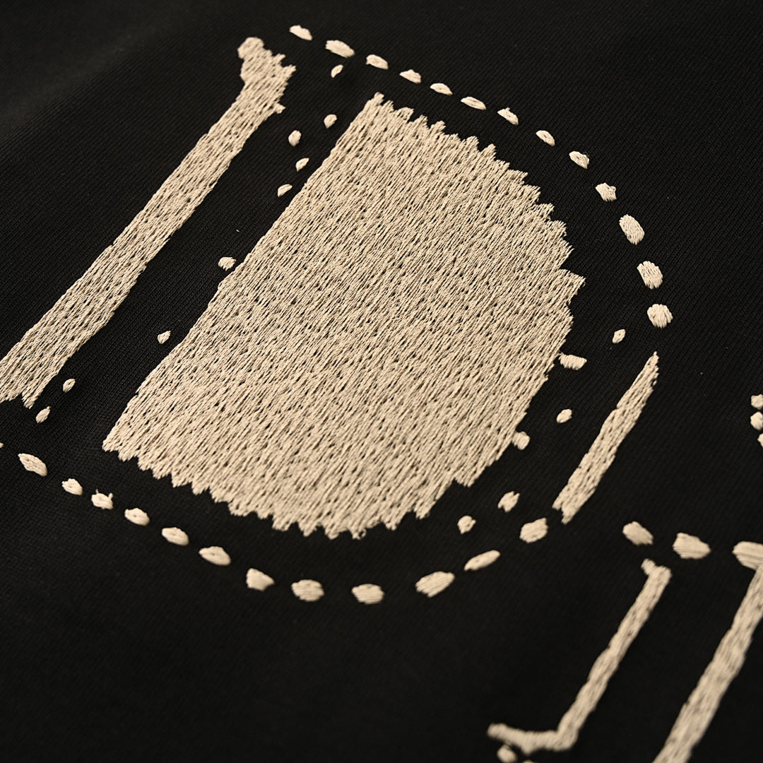 DIOR Tatami-Embroidered Short-Sleeve T-Shirt