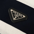Prada Classic Triangle Logo Cotton T-Shirt