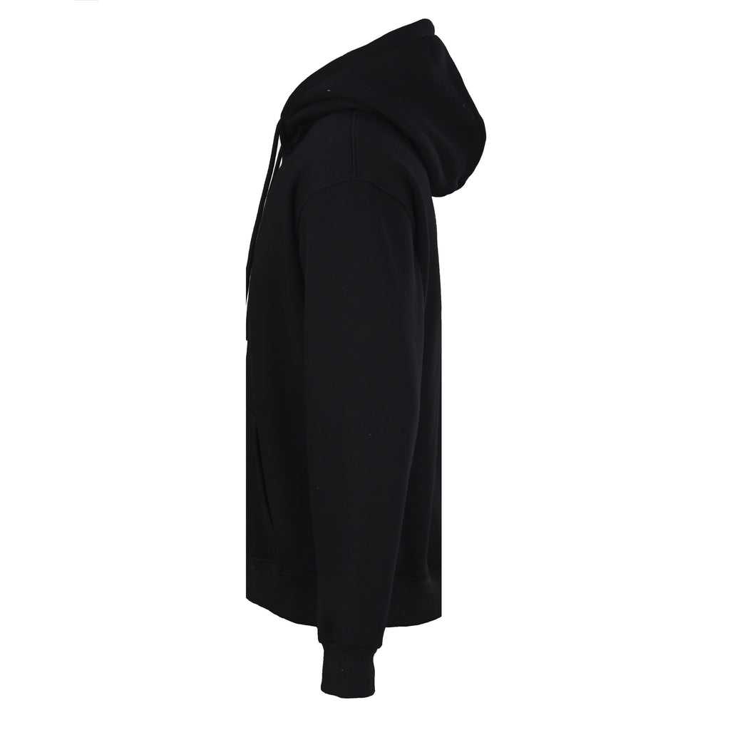 Balenciaga Large-Scale Logo Print Cotton Jersey Hoodie