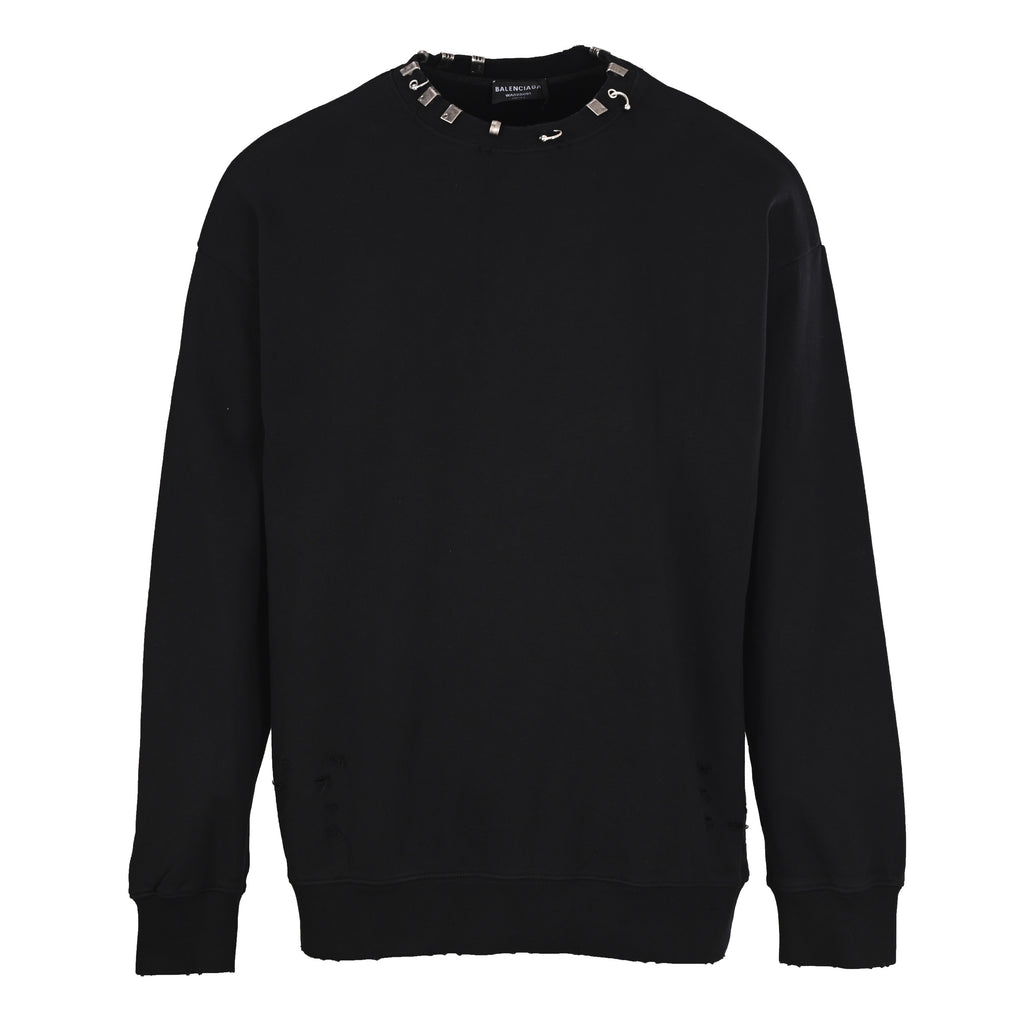Balenciaga Unisex Oversized Logo Hoodie