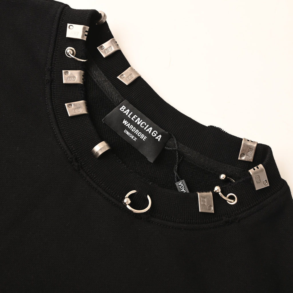 Balenciaga Unisex Oversized Logo Hoodie