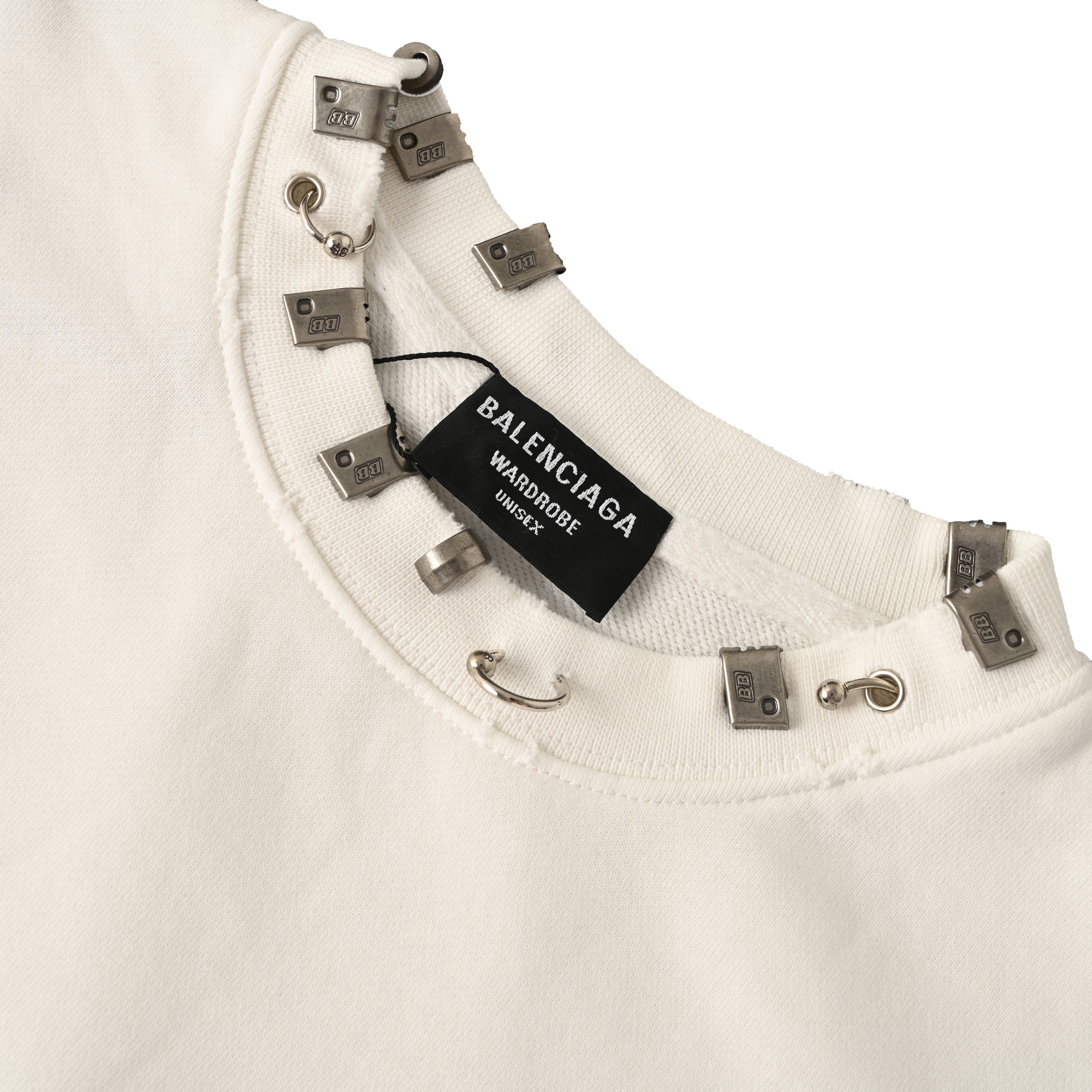 Balenciaga Unisex Oversized Logo Hoodie