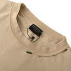 BALENCIAGA Reversible Double-Sided "Cola" Embroidered Short-Sleeve T-Shirt