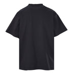 Balenciaga Designer Glitter-Print Short-Sleeve T-Shirt