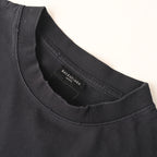Balenciaga Designer Glitter-Print Short-Sleeve T-Shirt