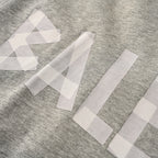 Balenciaga (BLCG) Grey Masking Tape Short-Sleeve T-Shirt