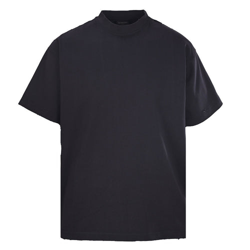 Balenciaga (BLCG) Red Masking Tape-Lettering Short-Sleeve T-Shirt
