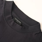 Balenciaga (BLCG) Red Masking Tape-Lettering Short-Sleeve T-Shirt