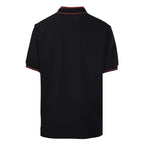GUCCI Ribbed Jacquard Short-Sleeve Polo Shirt