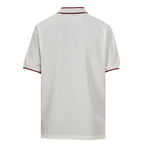 GUCCI Ribbed Jacquard Short-Sleeve Polo Shirt