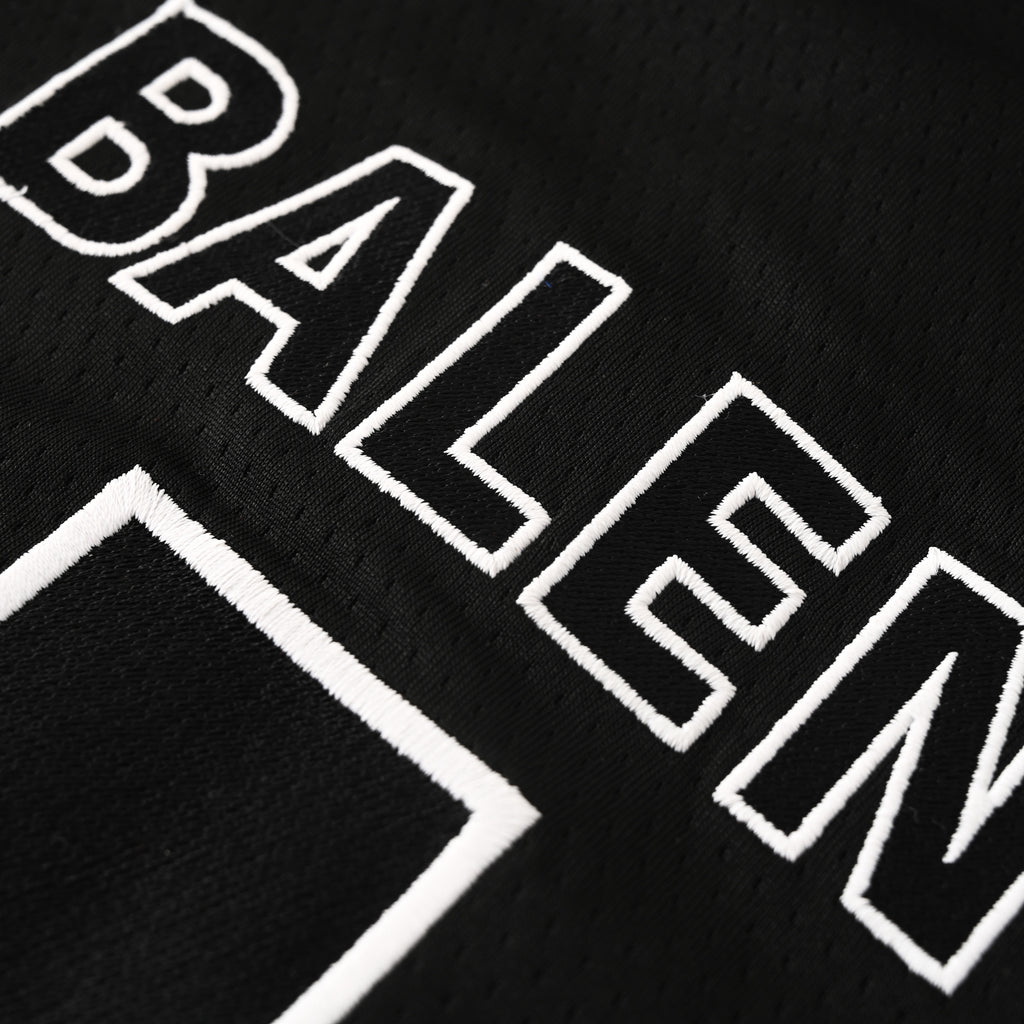 Balenciaga Large-Scale Logo Print Cotton Jersey T-Shirt