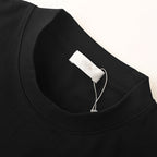 DIOR 3D Sketch-Style Letter Embroidery Short-Sleeve T-Shirt