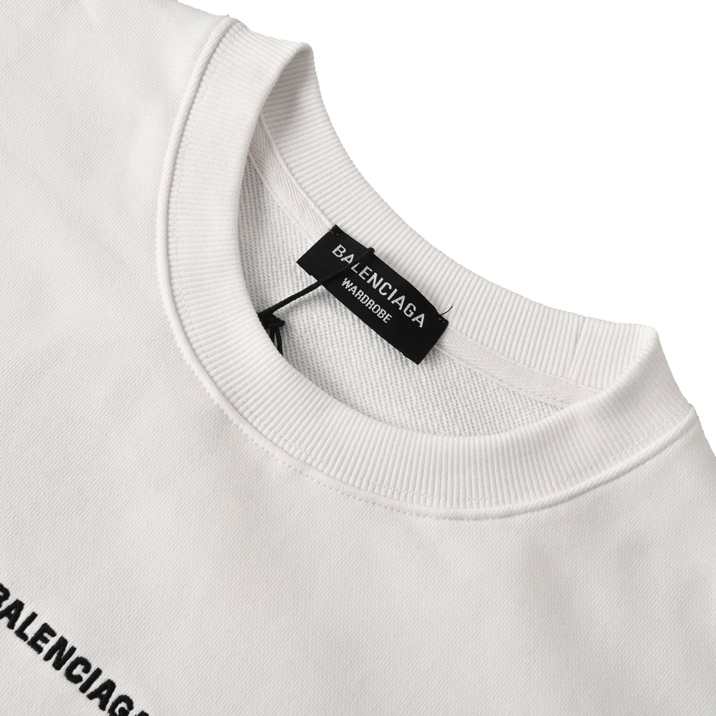 Balenciaga Unisex Oversized Logo Hoodie