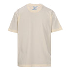 Louis Vuitton Blue Short-Sleeve T-Shirt with Knitted Embroidery