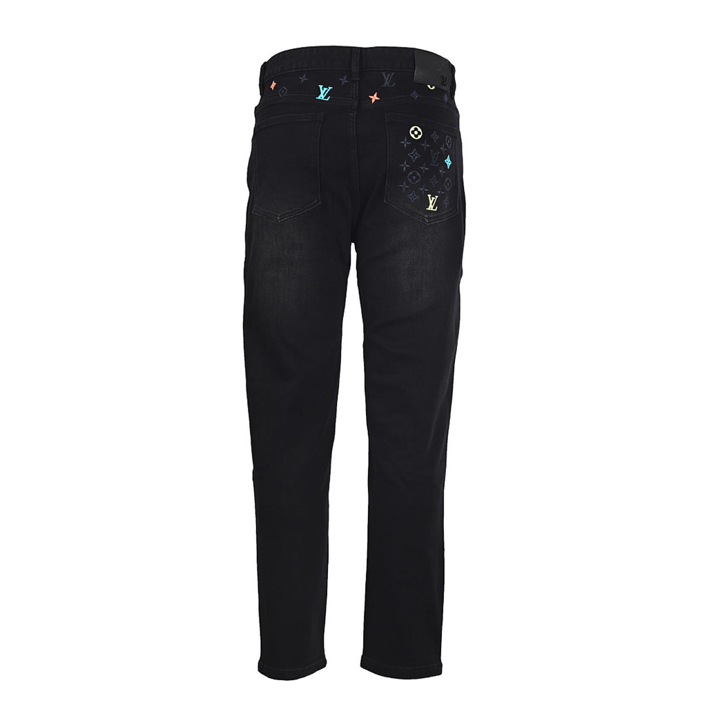 Louis Vuitton Black Jeans