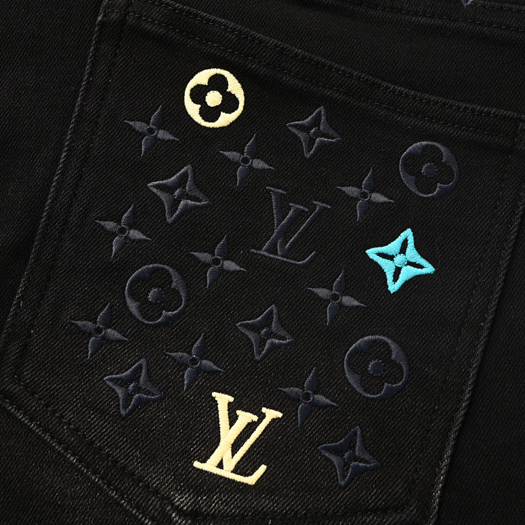 Louis Vuitton Black Jeans