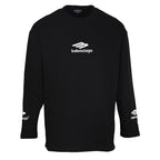 Balenciaga Unisex Oversized Logo Hoodie – Made in Italy
