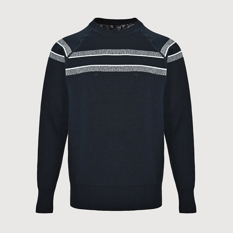 Dior Oblique Jacquard Cashmere Reversible Crewneck Sweater
