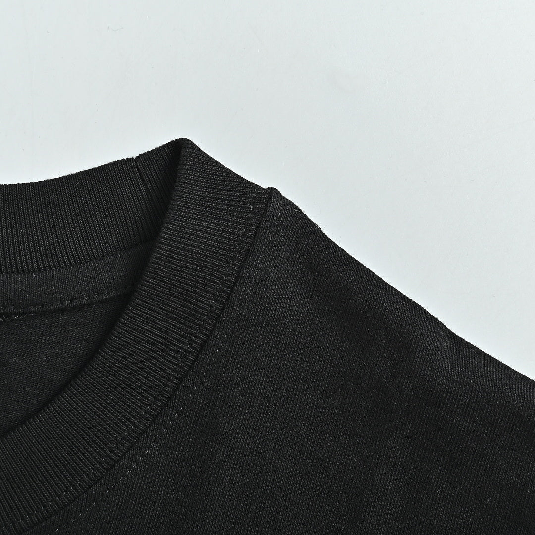 Gucci 2026 Interlocking GG Web Stripe T-Shirt — Black | Made in Italy