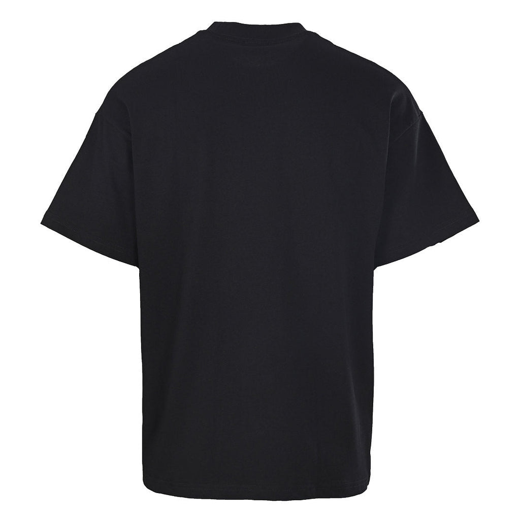 Fendi Roma Bag Bugs Eyes Appliqué T-Shirt — BLACK