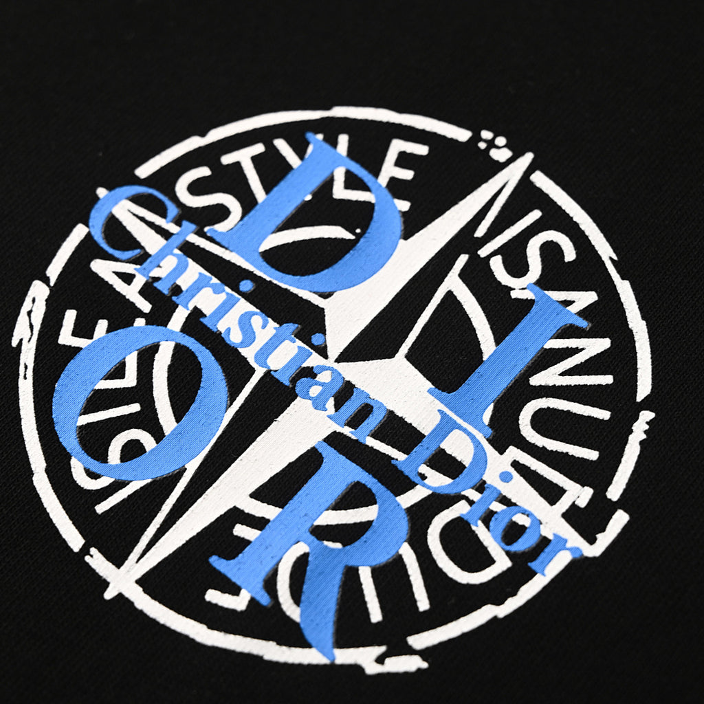Dior x Stone Island Compass Lettering T-Shirt