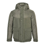 Louis Vuitton Monogram Patchwork Hooded Down Jacket