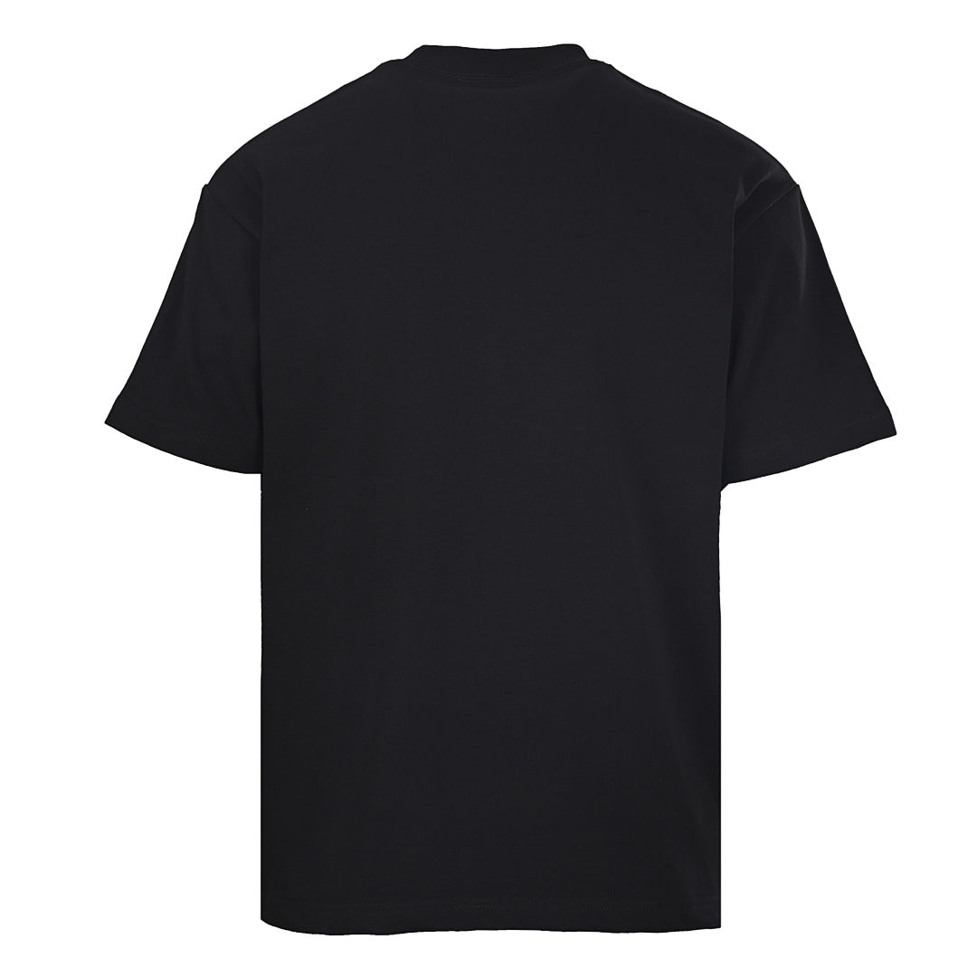 DIOR Floral and Bird Silhouette Print Short-Sleeve T-Shirt