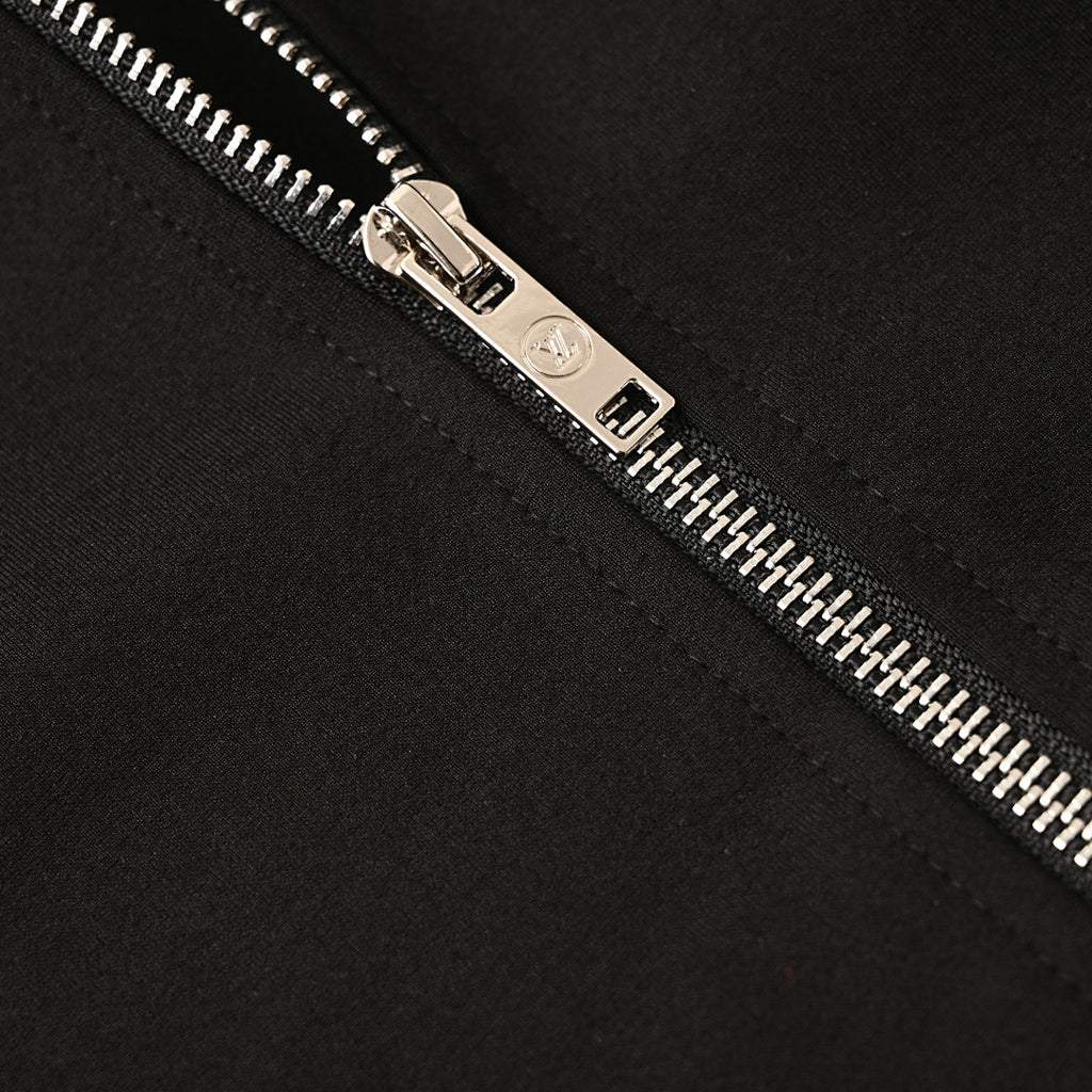 Louis Vuitton Zip Jacket with Chest-Set Diamonds