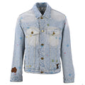 Louis Vuitton x — Collaboration Candy-Embroidered Denim Jacket