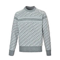 Dior Oblique Jacquard Cashmere Reversible Crewneck Sweater