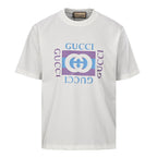 GUCCI Classic Square Print T-Shirt