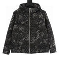 Gucci Splatter-Paint Hooded Down Jacket