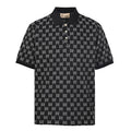 Gucci All-Over Print Short-Sleeve Polo Shirt