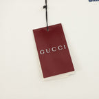 Gucci Letter-Embroidered Long-Sleeve Polo Shirt