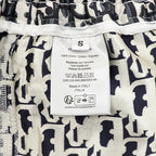 Dior Oblique All-Over Print Shorts with Side Webbing