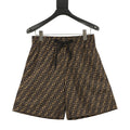 Fendi Double-F Monogram Print Shorts