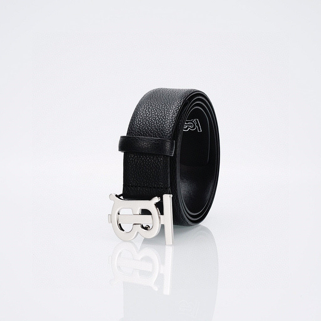 Burberry Belt with Silver Buckle