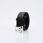Burberry Belt with Silver Buckle