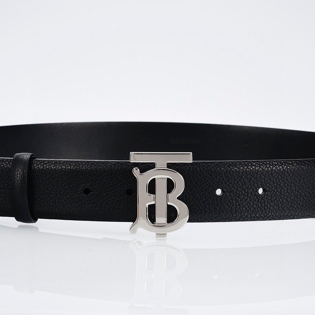 Burberry Belt with Silver Buckle