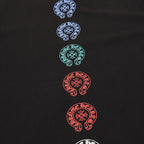 Chrome Hearts Multicolor Cross Print Short-Sleeve T-Shirt