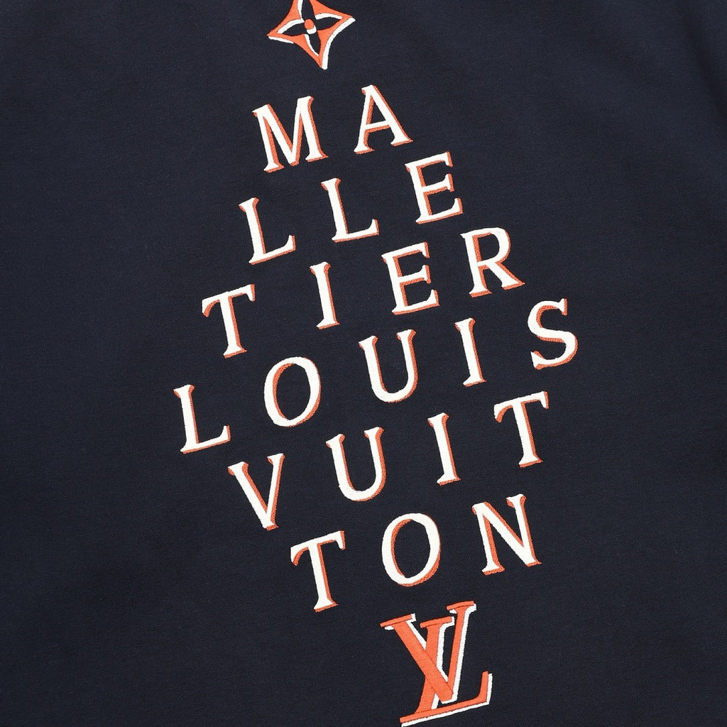 LOUIS VUITTON LV Overlapping Lettering Embroidery Baseball Jacket