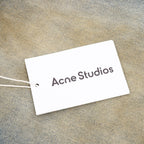 Acne Studios Rhinestone-Embellished Mud-Wash Denim Trousers