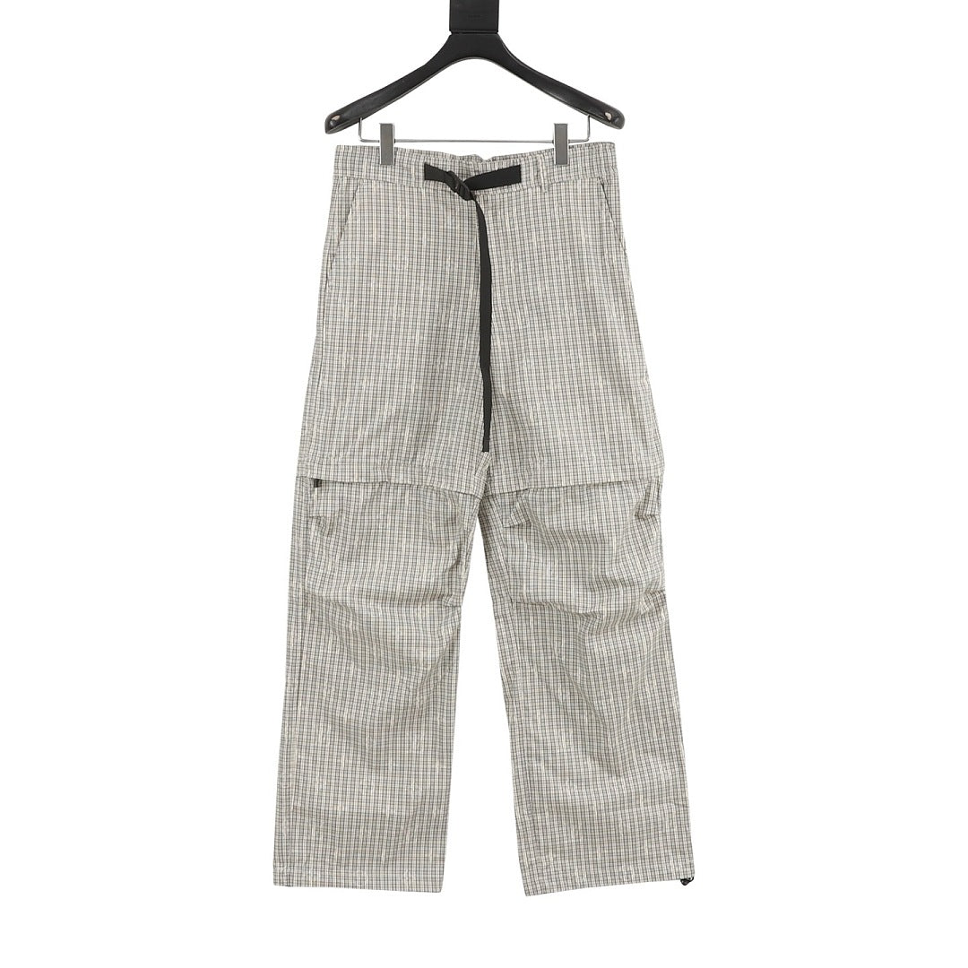 Louis Vuitton Monogram Check Reversible Trousers