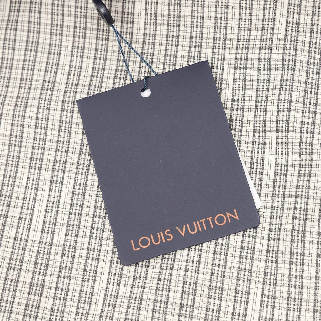 Louis Vuitton Monogram Check Reversible Trousers